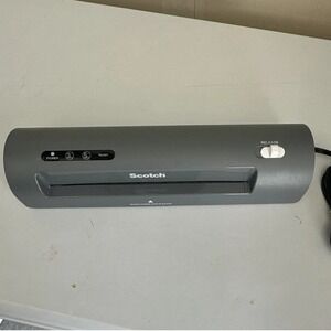 Scotch TL901X Thermal Laminator Letter Size Electronic Control Gray 9 Inch Wide